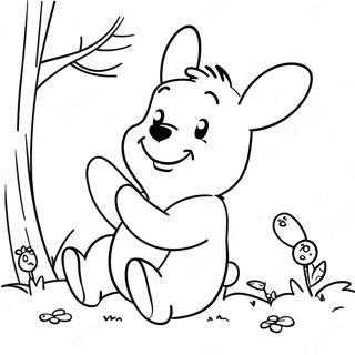 Winnie The Pooh Rabbit Coloring Page 32229-16678