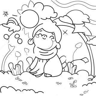 Joyful Philippians Verse Coloring Page 32240-16690