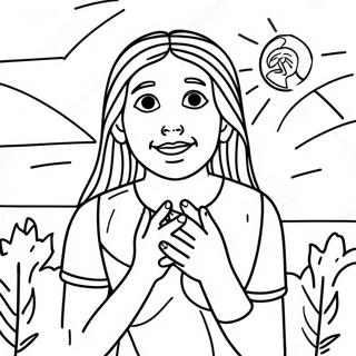 Joyful Philippians Verse Coloring Page 32240-16691