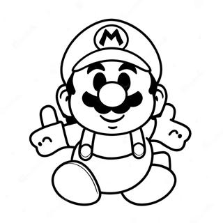 Mario Wonder Coloring Page 3228-2634