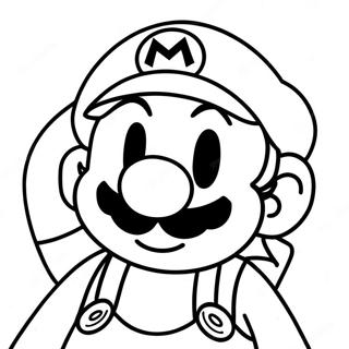 Mario Wonder Coloring Page 3228-2635