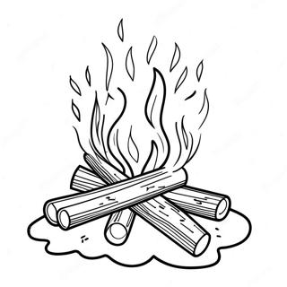 Lag Baomer Bonfire Coloring Page 32290-16731