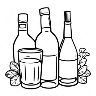 Alcohol Markers Coloring Page 32319-16752