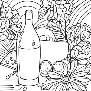 Vibrant Alcohol Markers Coloring Page 32320-16754