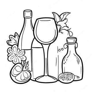 Vibrant Alcohol Markers Coloring Page 32320-16756