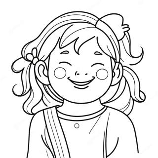 Happy Coloring Page 32349-16774