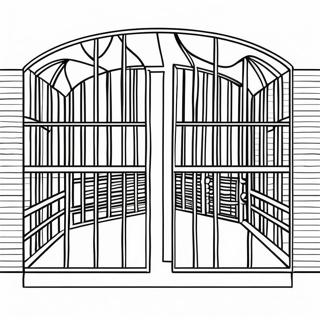 Prison Bars Coloring Page 32359-16783