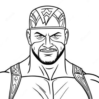 Wwe Coloring Page 3238-2644