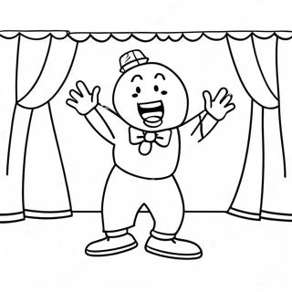 Ice Spice Singing On Stage Coloring Page 32420-16833