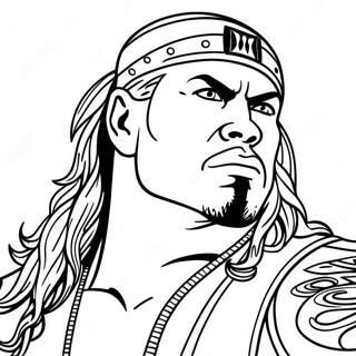 Wwe Coloring Page 32439-16847