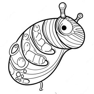 Larva Coloring Page 32460-16854