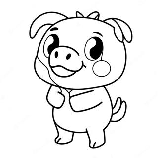 Roblox Piggy Coloring Page 32470-16862