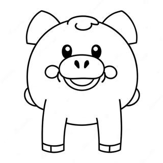 Roblox Piggy Coloring Page 32470-16864