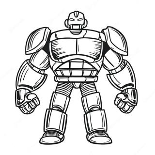 Real Steel Coloring Page 32500-16888