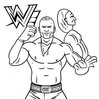 Wwe Coloring Page 32510-16894