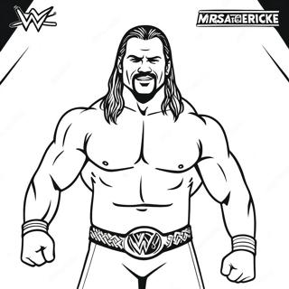 Wwe Coloring Page 32510-16896