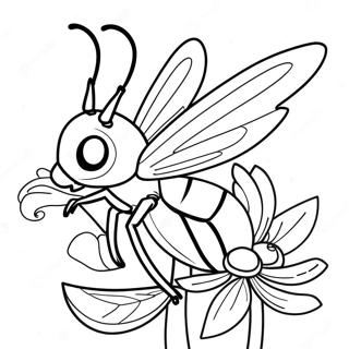 Pollinator Coloring Page 32541-16910