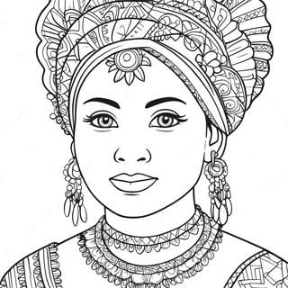 Diverse Cultures Coloring Page 32552-16921