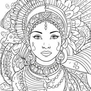 Diverse Cultures Coloring Page 32552-16922