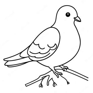 Dove Coloring Page 32561-16928