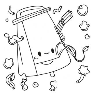 Adorable Pencil Characters Coloring Page 32572-16937