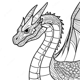 Ender Dragon Coloring Page 3258-2659