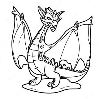 Ender Dragon Coloring Page 3258-2660