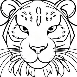 Big Cat Coloring Pages