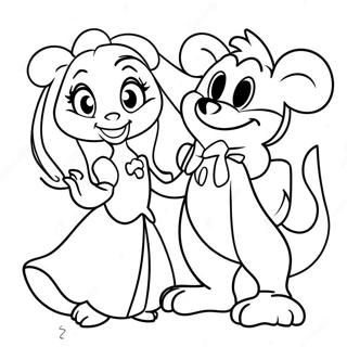 Classic Disney Characters Coloring Page 32632-16985