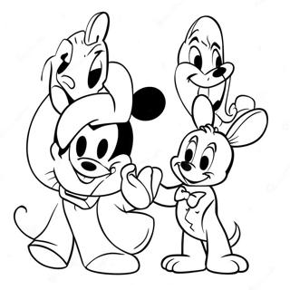 Classic Disney Characters Coloring Page 32632-16988