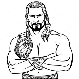 Wwe Coloring Page 32651-17000