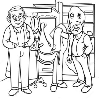 Backrooms Characters Coloring Page 32671-17014