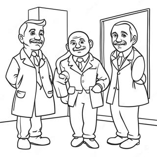 Backrooms Characters Coloring Page 32671-17016