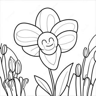 Lavender Flower Coloring Page 32691-17032