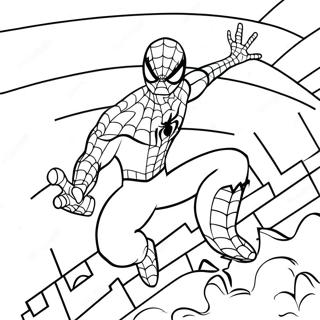 Spiderman Easter Coloring Pages