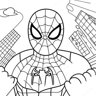 Spiderman Easter Coloring Page 32711-17046