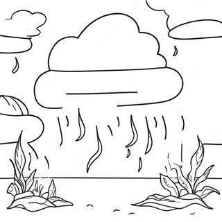 Thunderstorm Coloring Page 32741-17072