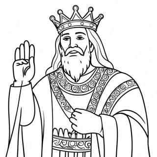 King Solomon Coloring Page 32791-17110