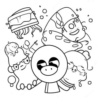 Fun Squad Coloring Page 32811-17126