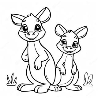 Kanga And Roo Coloring Page 32841-17152