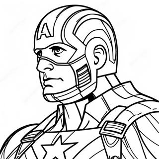 Captain America Civil War Coloring Pages