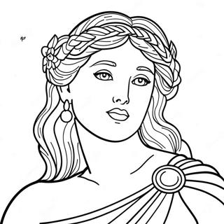 Aphrodite Coloring Page 32881-17183