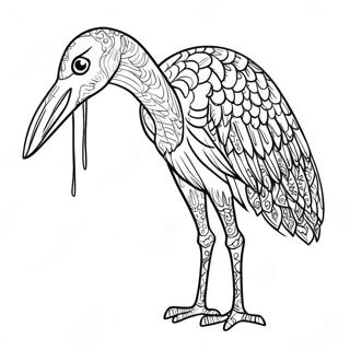 Crane Coloring Page 32901-17199