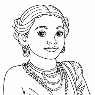 Uma Descendants Coloring Pages