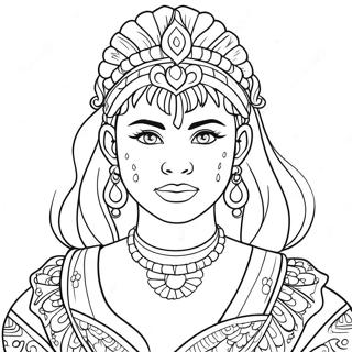 Uma Descendants Coloring Page 32911-17207