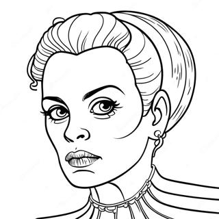 Bride Of Frankenstein Coloring Pages