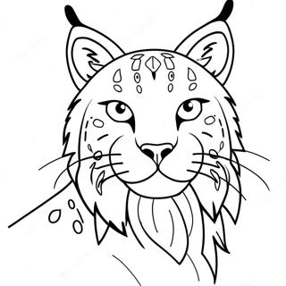 Lynx Coloring Page 32981-17258