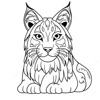 Lynx Coloring Page 32981-17260