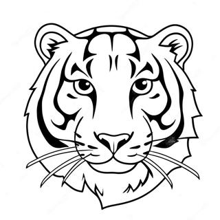 Bengals Team Logo Coloring Page 3299-2683