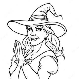 Wicked Witch Coloring Page 33001-17274